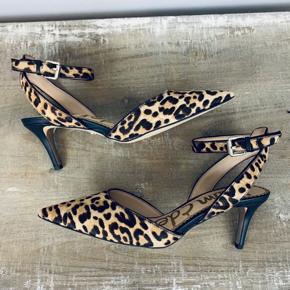 Sam Edelman Shoes - New Sam Edelman Leopard Print Calf Hair Pumps